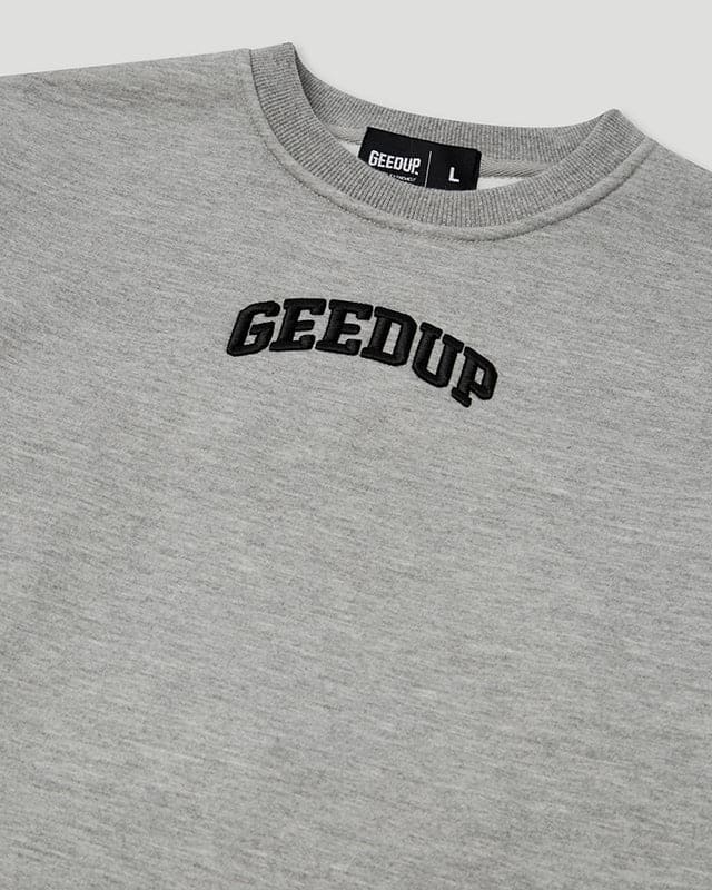 Strong-Arm Department Crewneck Grey/Black
