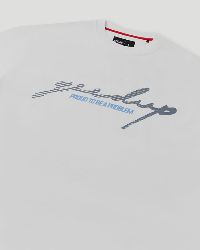 PTBAP Nascar T-Shirt White/Blue
