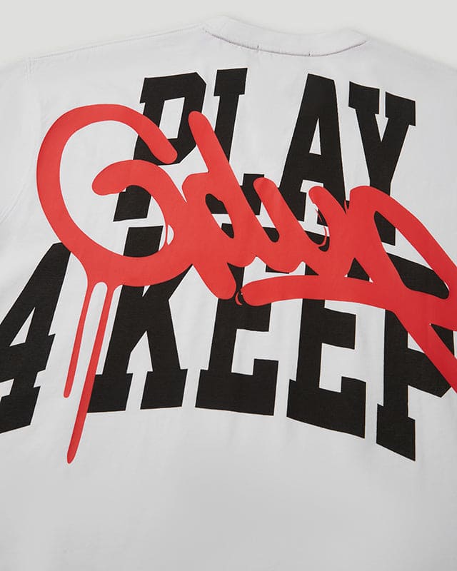 Play 4 Keeps T-Shirt White/Red