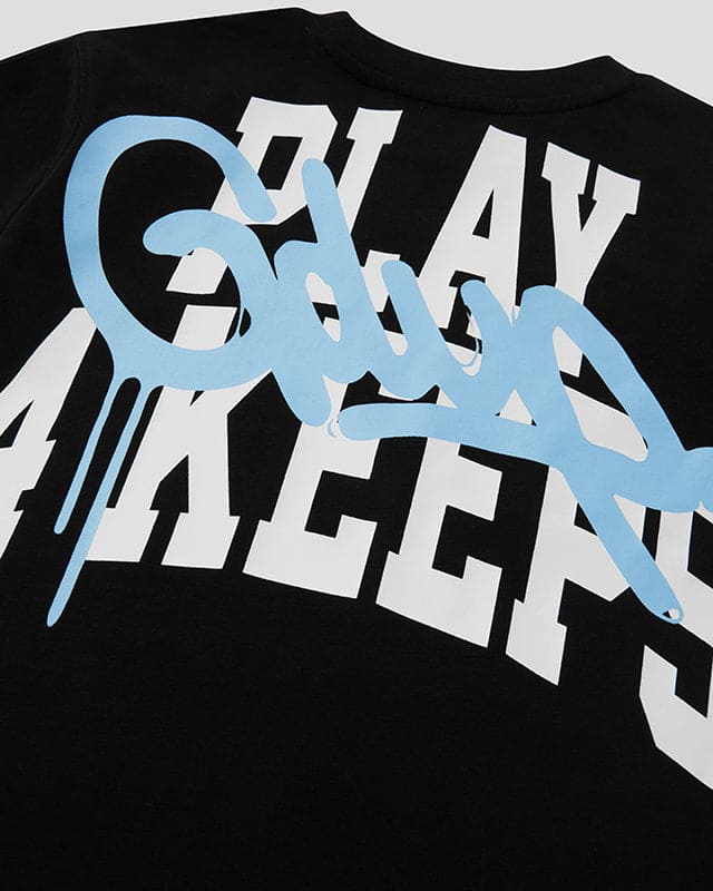 Play For Keeps Kids T-Shirt Black/Blue