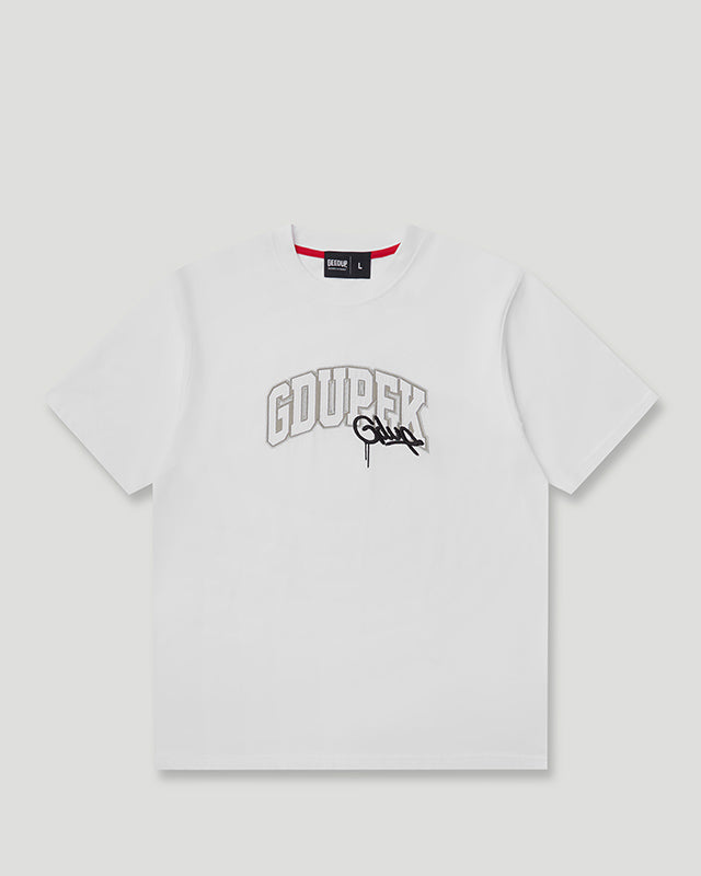 GDUPFK T-Shirt White/Green
