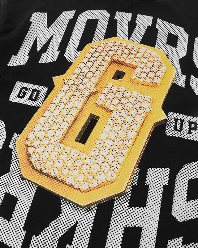 G Pendant T-Shirt Washed Black/Gold