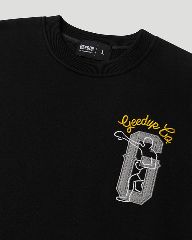 PFK Boxer Crewneck Black/Yellow