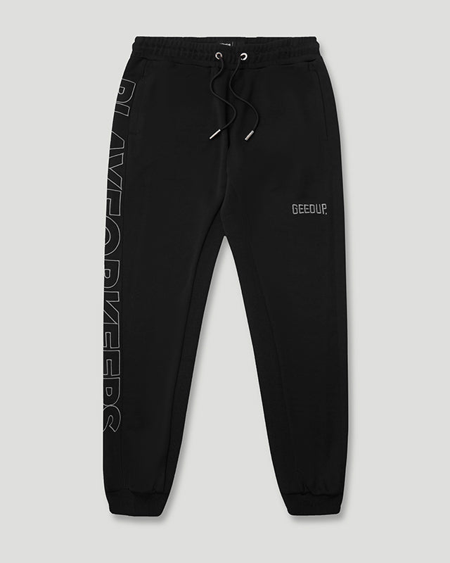 PFK Panel Trackpants Black/Charcoal