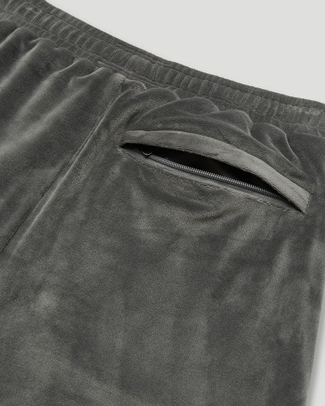 Signature Velour Trackpants Grey
