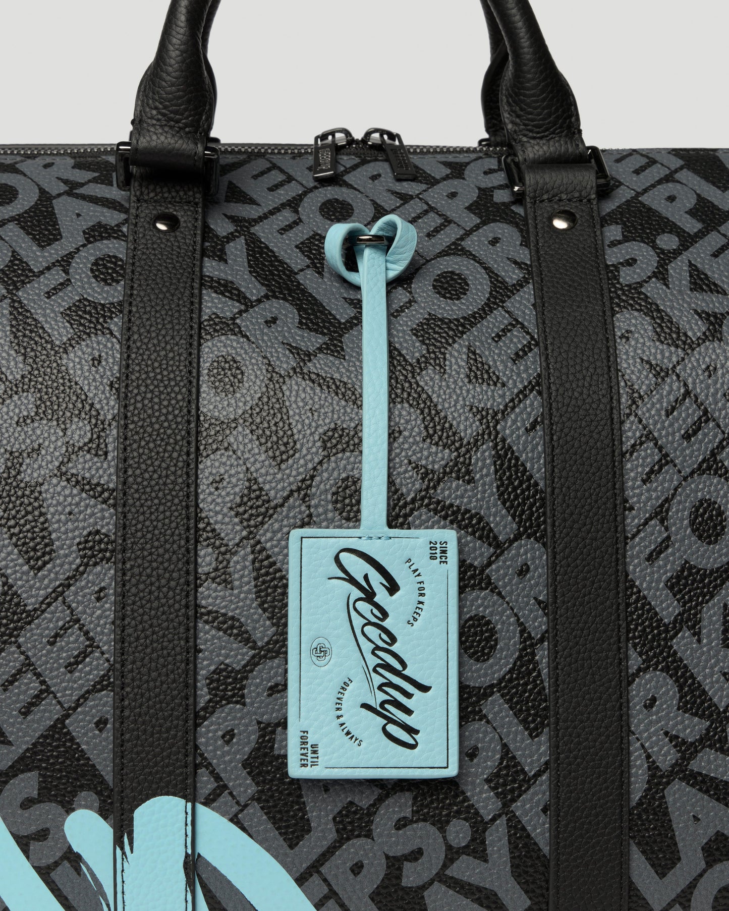 Handstyle PFK Leather Duffle Bag