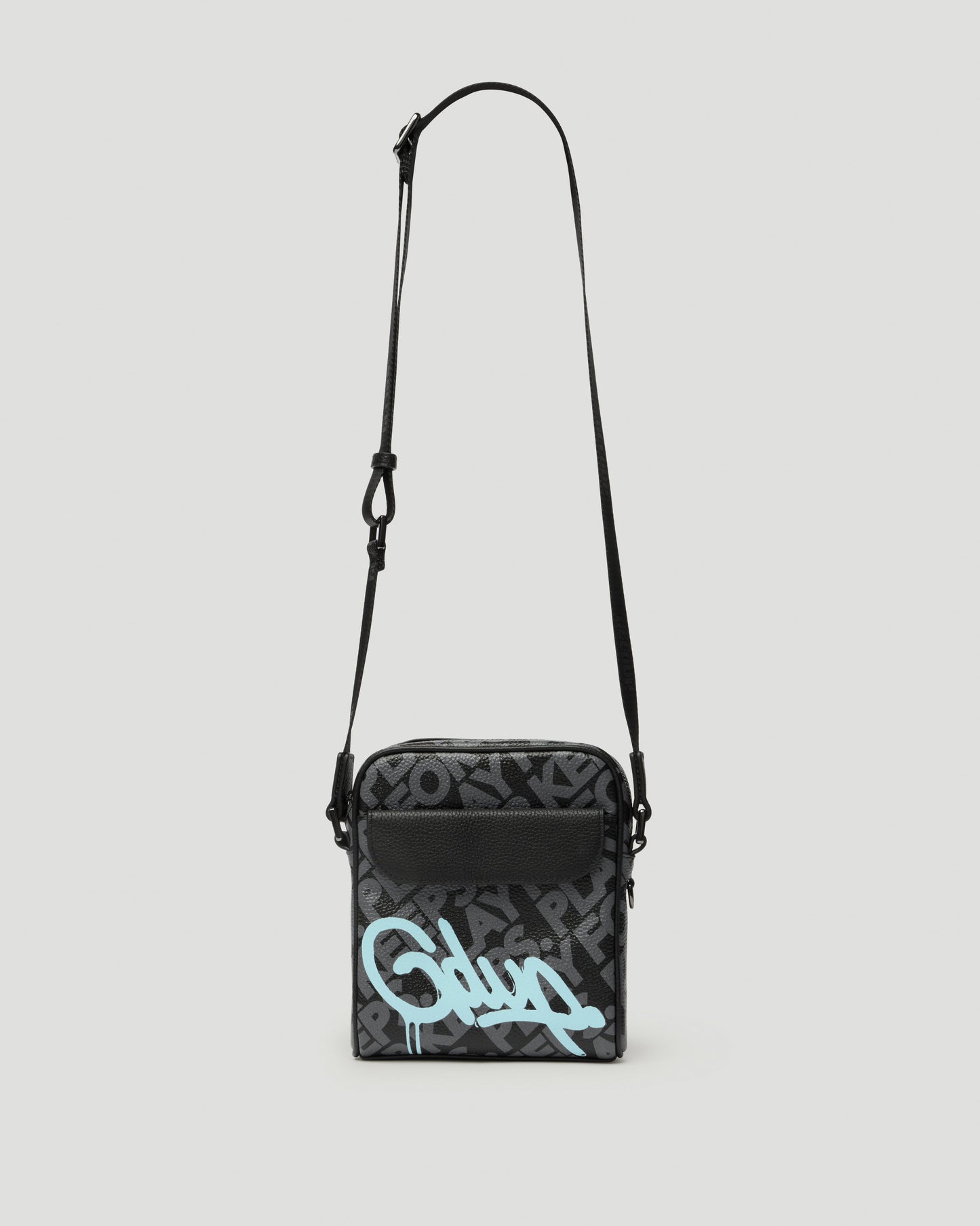 Handstyle PFK Leather Messenger Bag