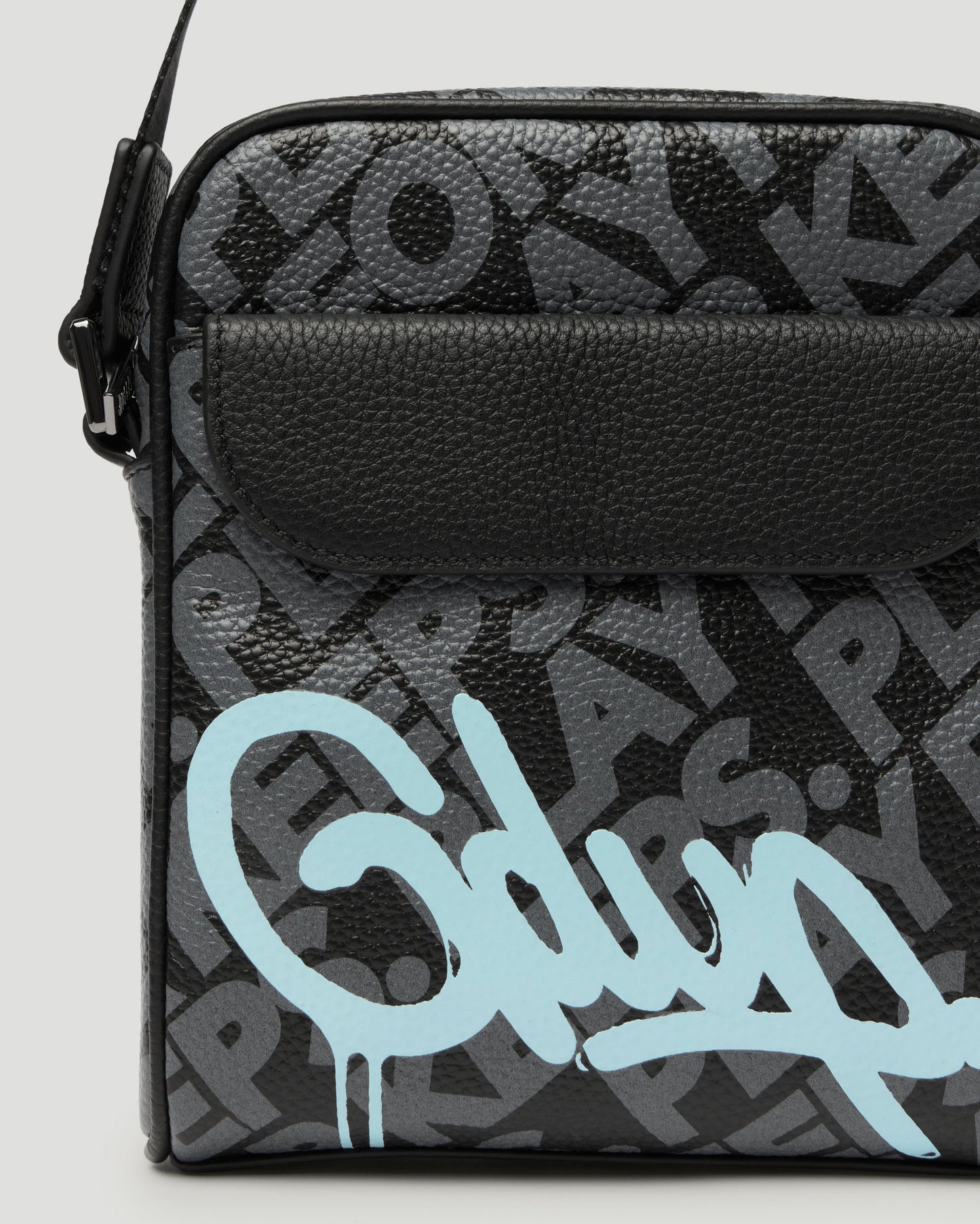Handstyle PFK Leather Messenger Bag