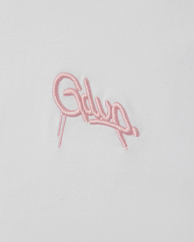 Handstyle EMB T-Shirt White/Pink