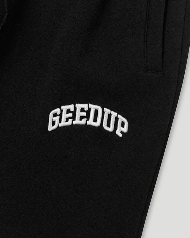 Micro Team Logo Trackpants Black
