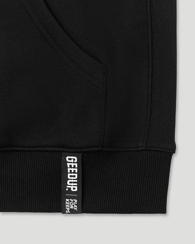 PFK Hoodie Black/Black Orange