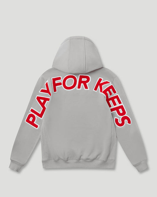 PFK Hoodie Grey/Red