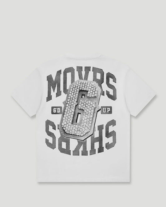 G Pendant T-Shirt Washed White/Grey