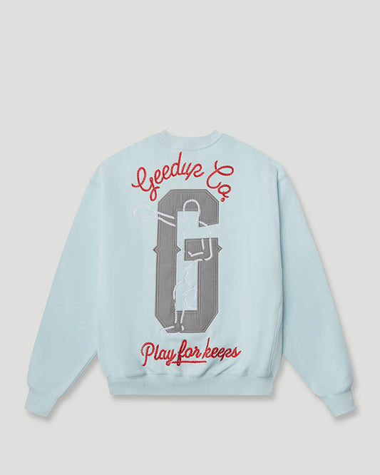 PFK Boxer Crewneck Cool Blue/Red