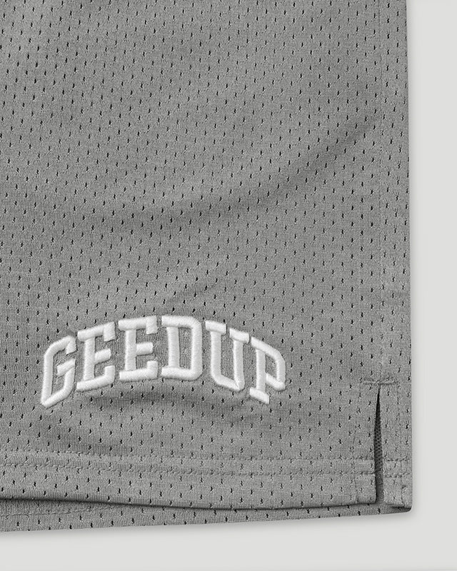 GDUP CO. Mesh Shorts Grey