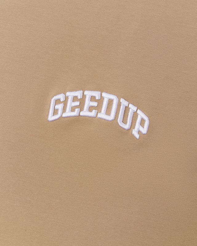 Micro Team Logo T-Shirt Tan